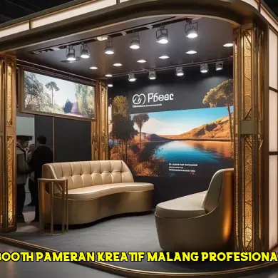 booth pameran kreatif malang profesional